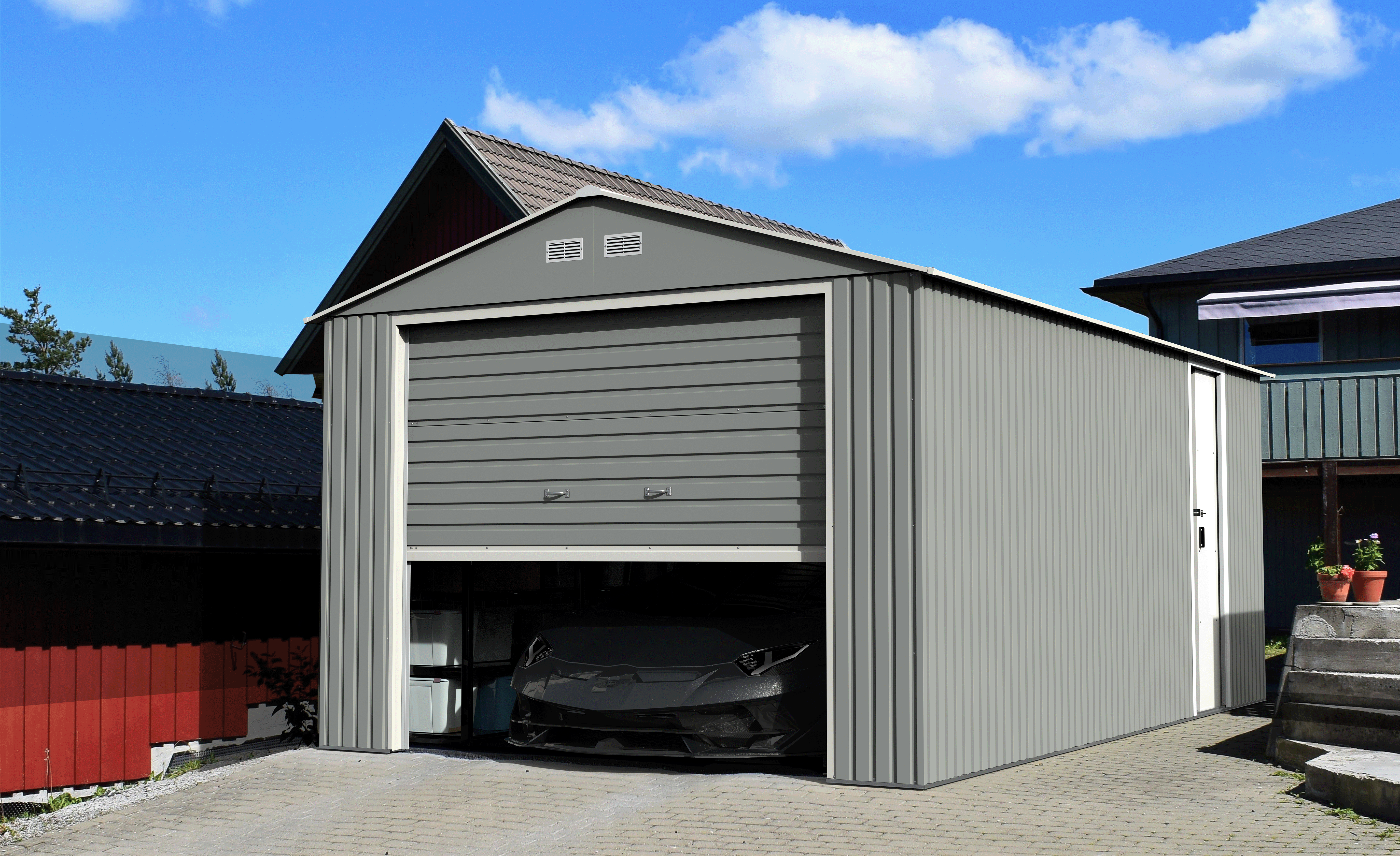 Garages and Larger Sheds