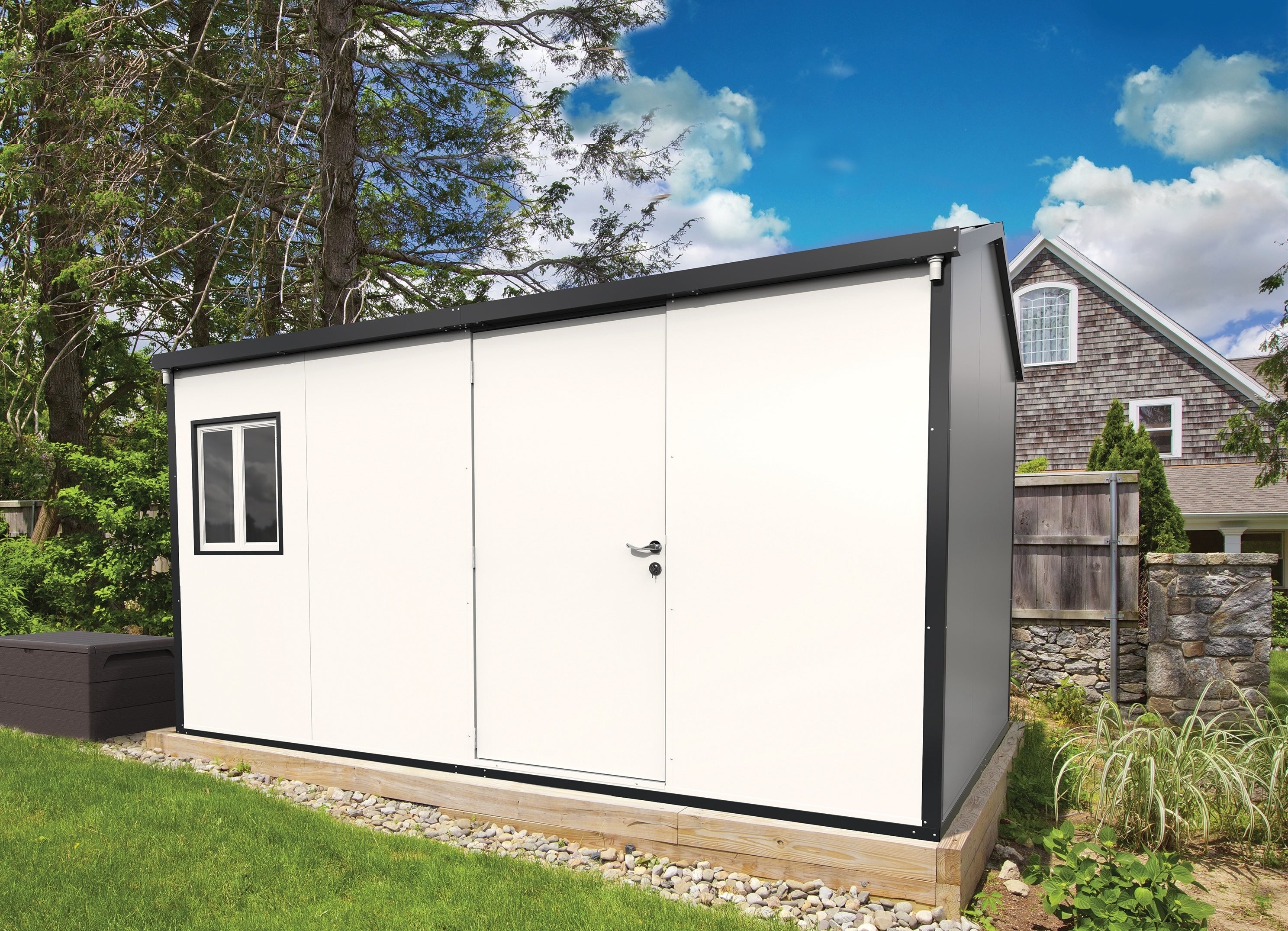 Gable Roof Insulated Buildings