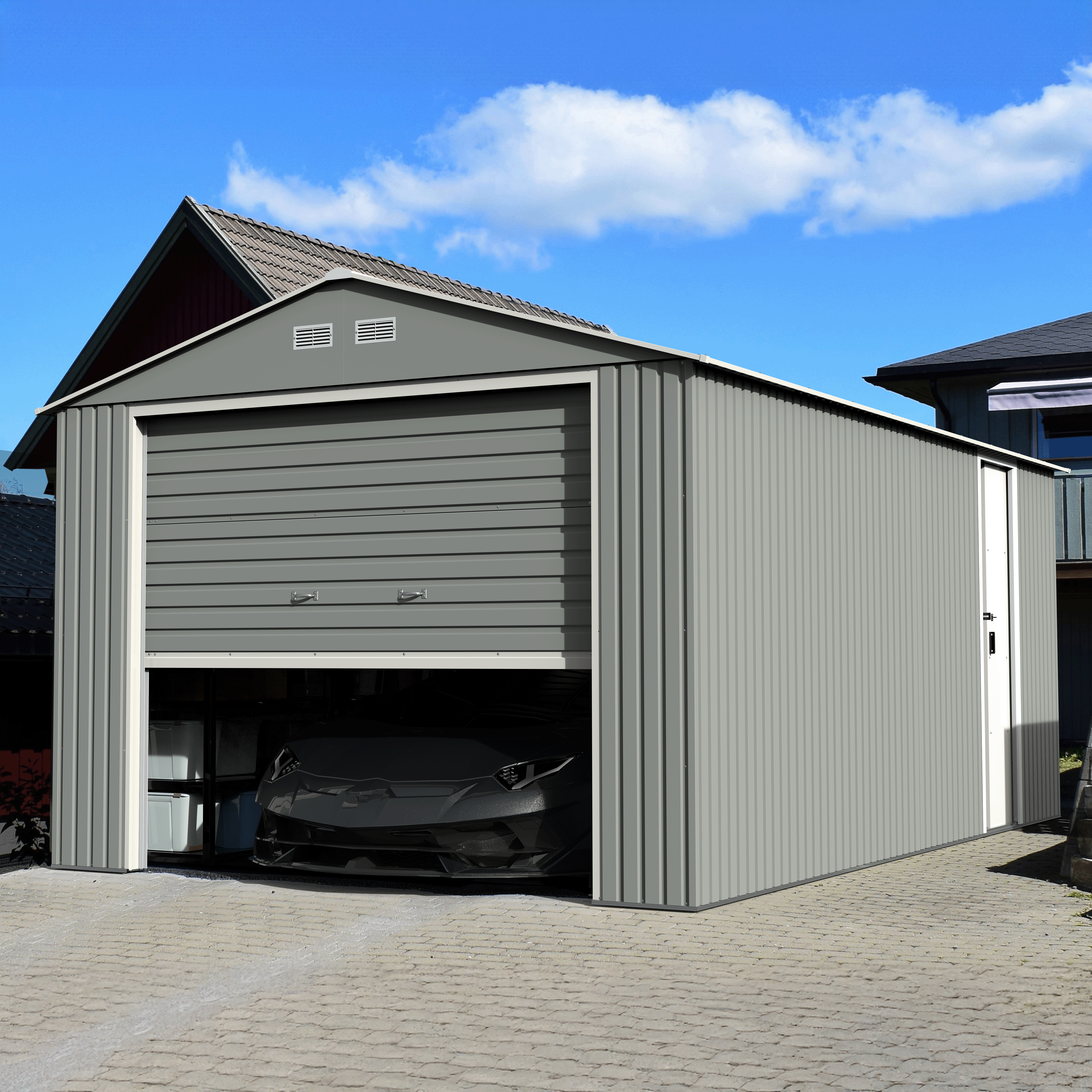 Garages and Larger Sheds