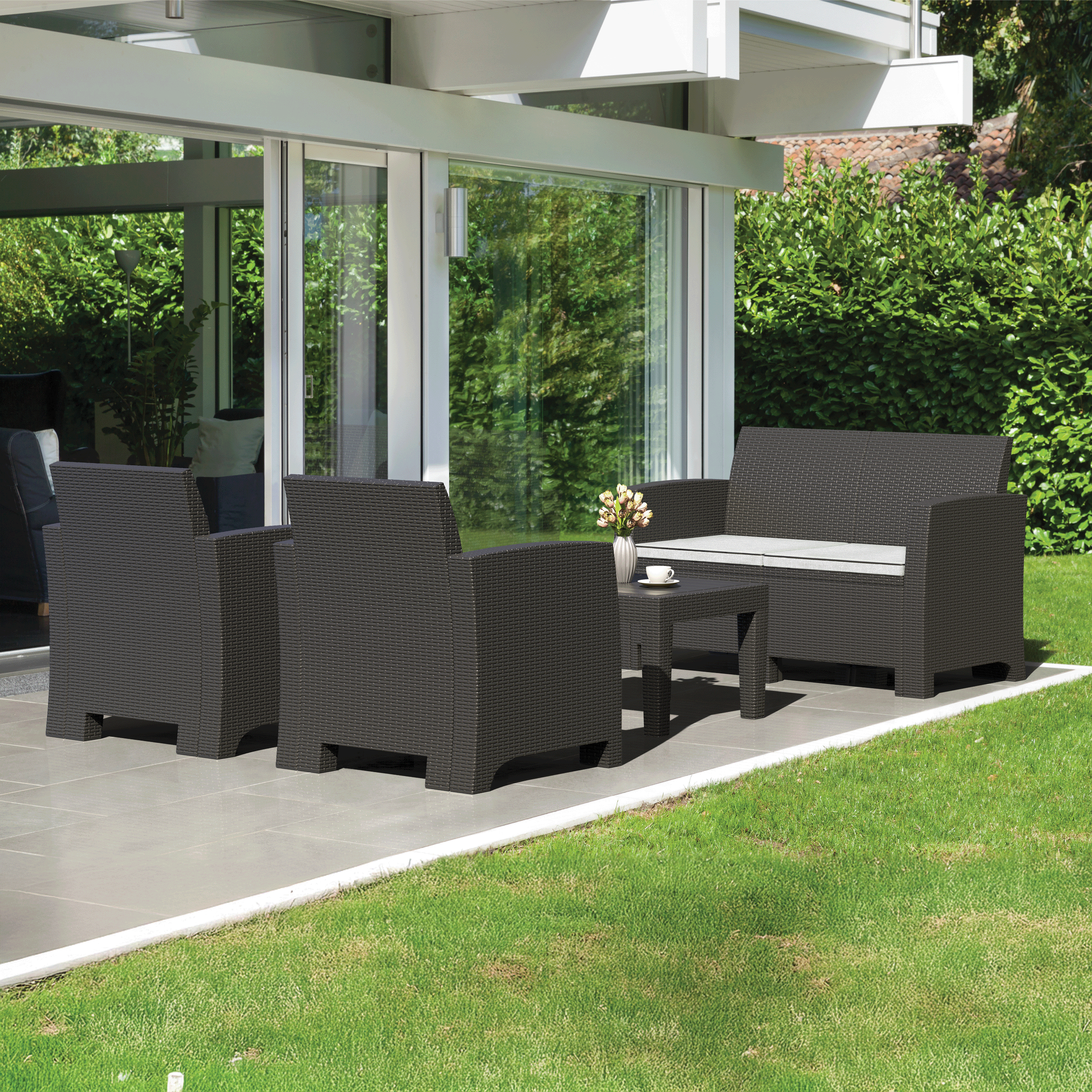 Duramax Cedarrattan Sofa Set-Medium