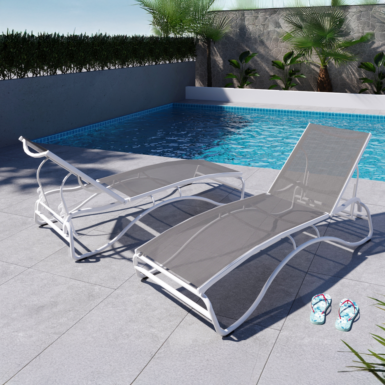 Corsica Lounger Set of 2 (3 Colors)