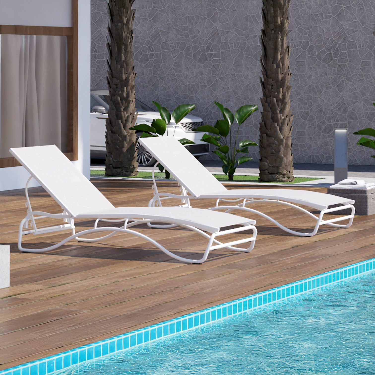 Corsica Lounger Set of 2 (3 Colors)