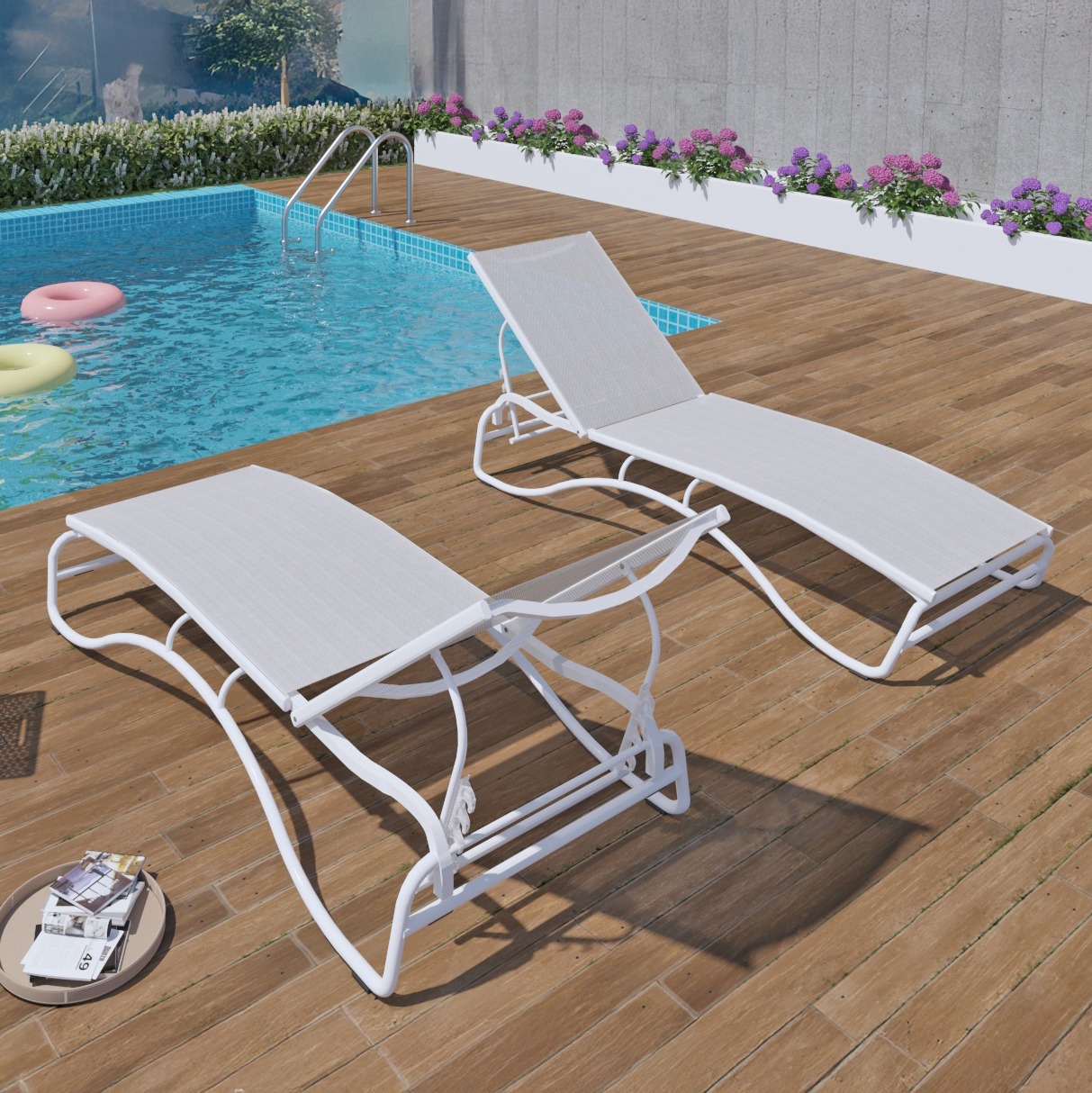Corsica Lounger Set of 2 (3 Colors)