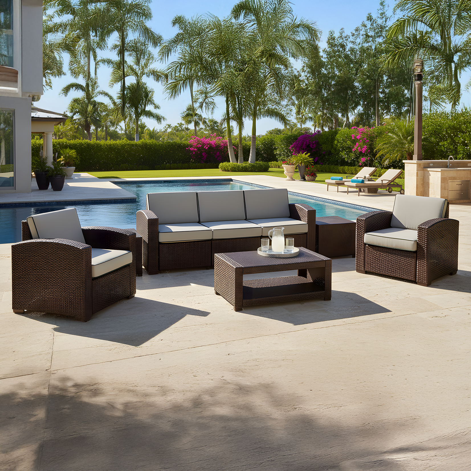 Duramax Cedarrattan Large Sofa Set