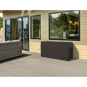 Duramax Deck Box Duramax 71 Gallon Outdoor Resin Deck Box, Garden Furniture Organizer (2 Colors)