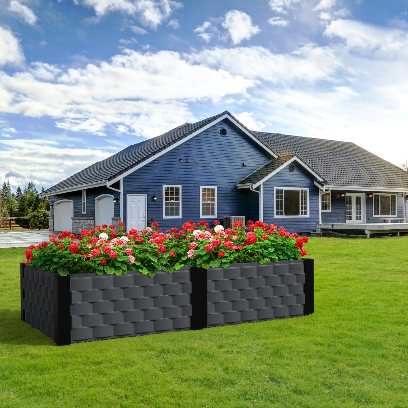 Duramax Garden Bed Rectangle 2 Color Variants