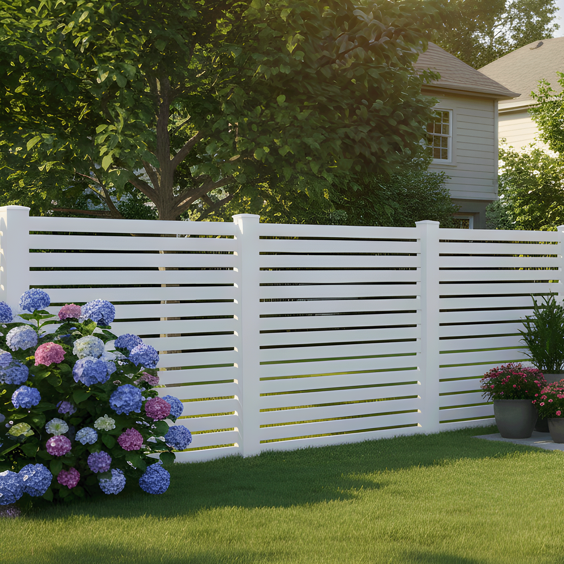Semi Privacy Fences