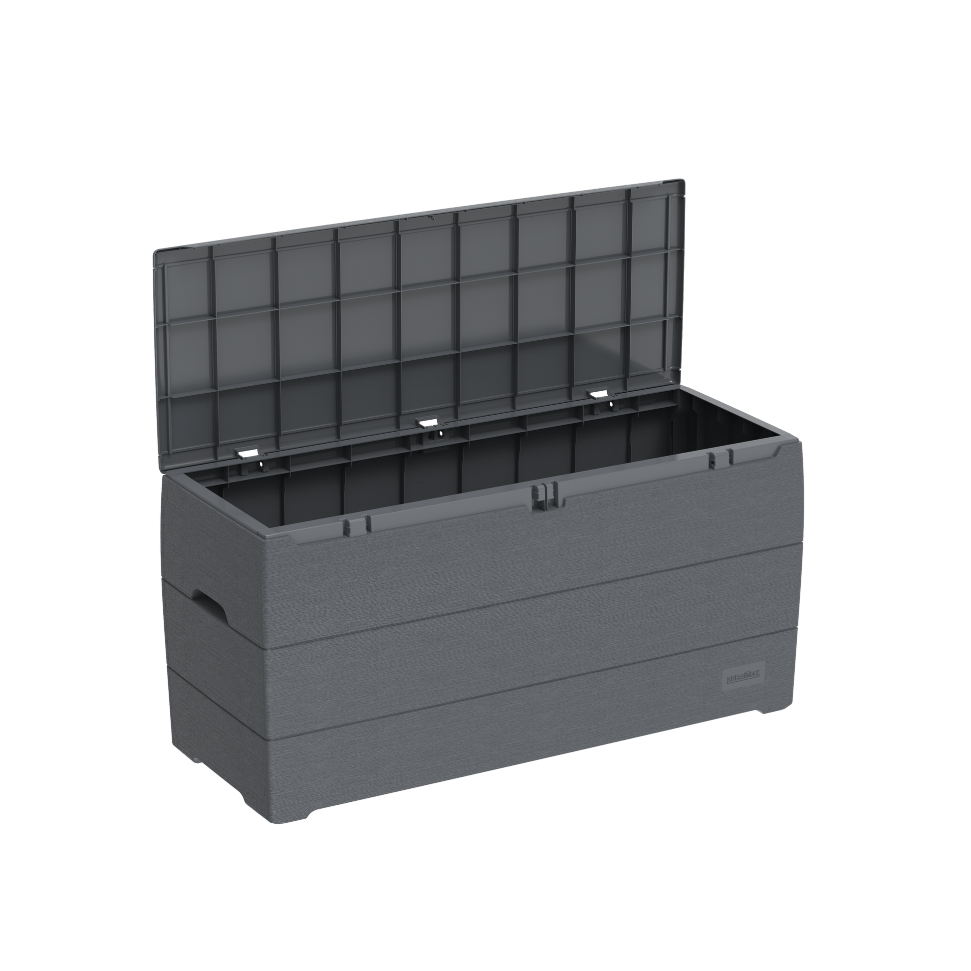 Duramax Deck Box Duramax 71 Gallon Outdoor Resin Deck Box, Garden Furniture Organizer