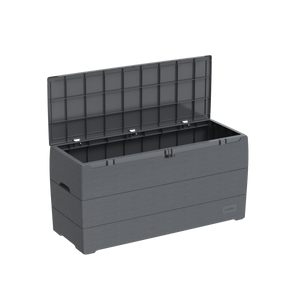 Duramax Deck Box Duramax 71 Gallon Outdoor Resin Deck Box, Garden Furniture Organizer