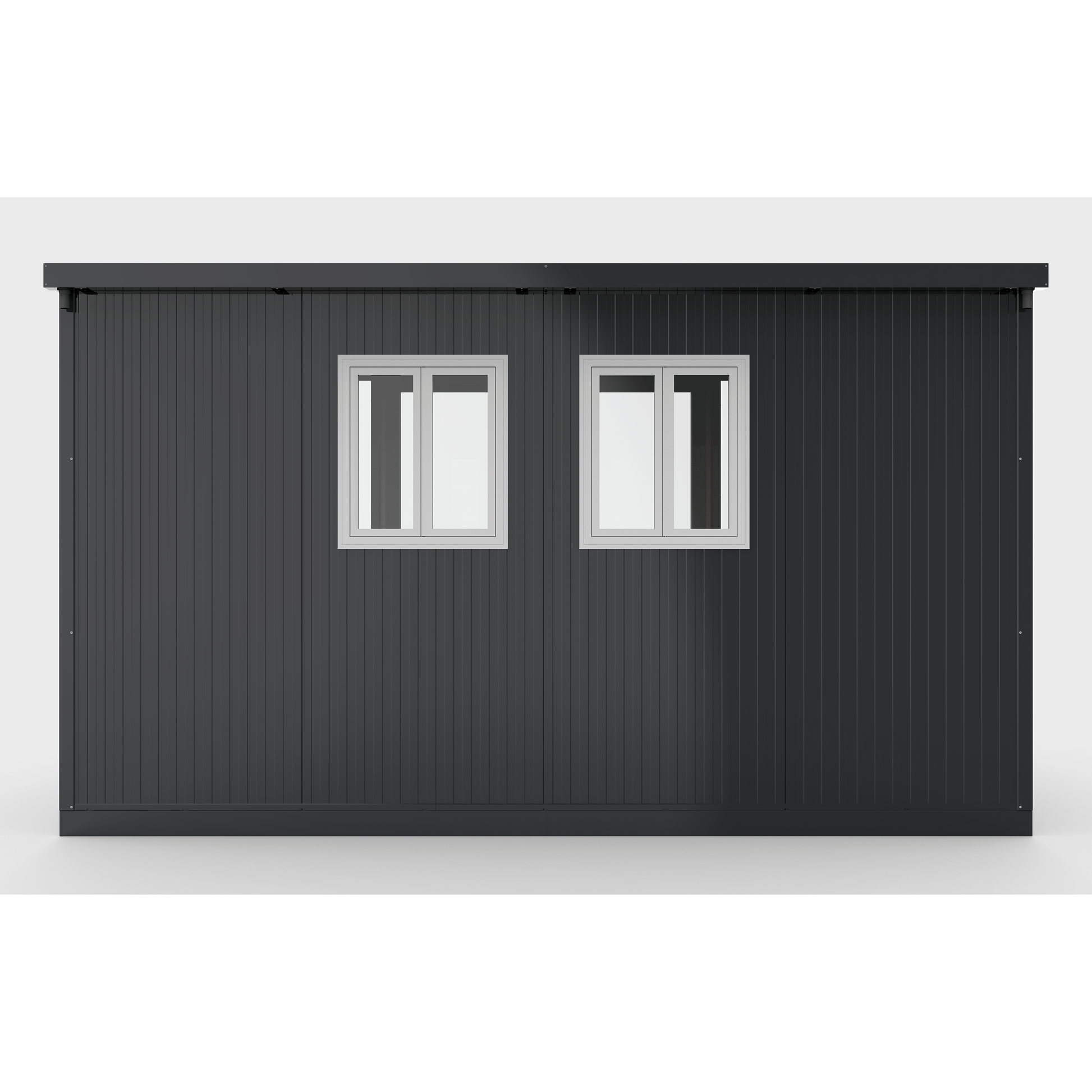 Duramax Duramax 13x10 Garden Glass Room, Outdoor Office, Shelter, Playroom and Insulated Building with Double Doors