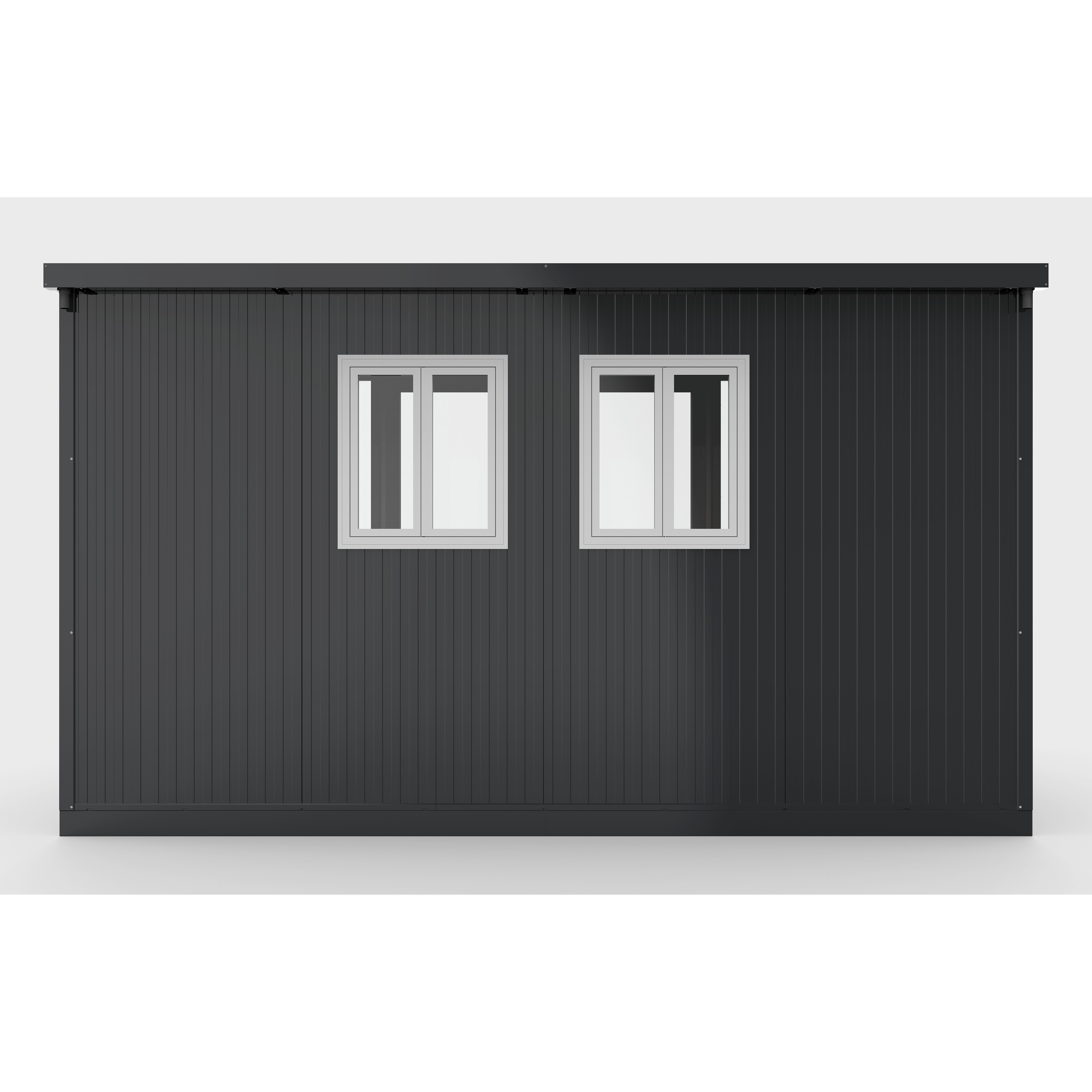 Duramax Duramax 13x10 Garden Glass Room, Outdoor Office, Shelter, Playroom and Insulated Building with Double Doors