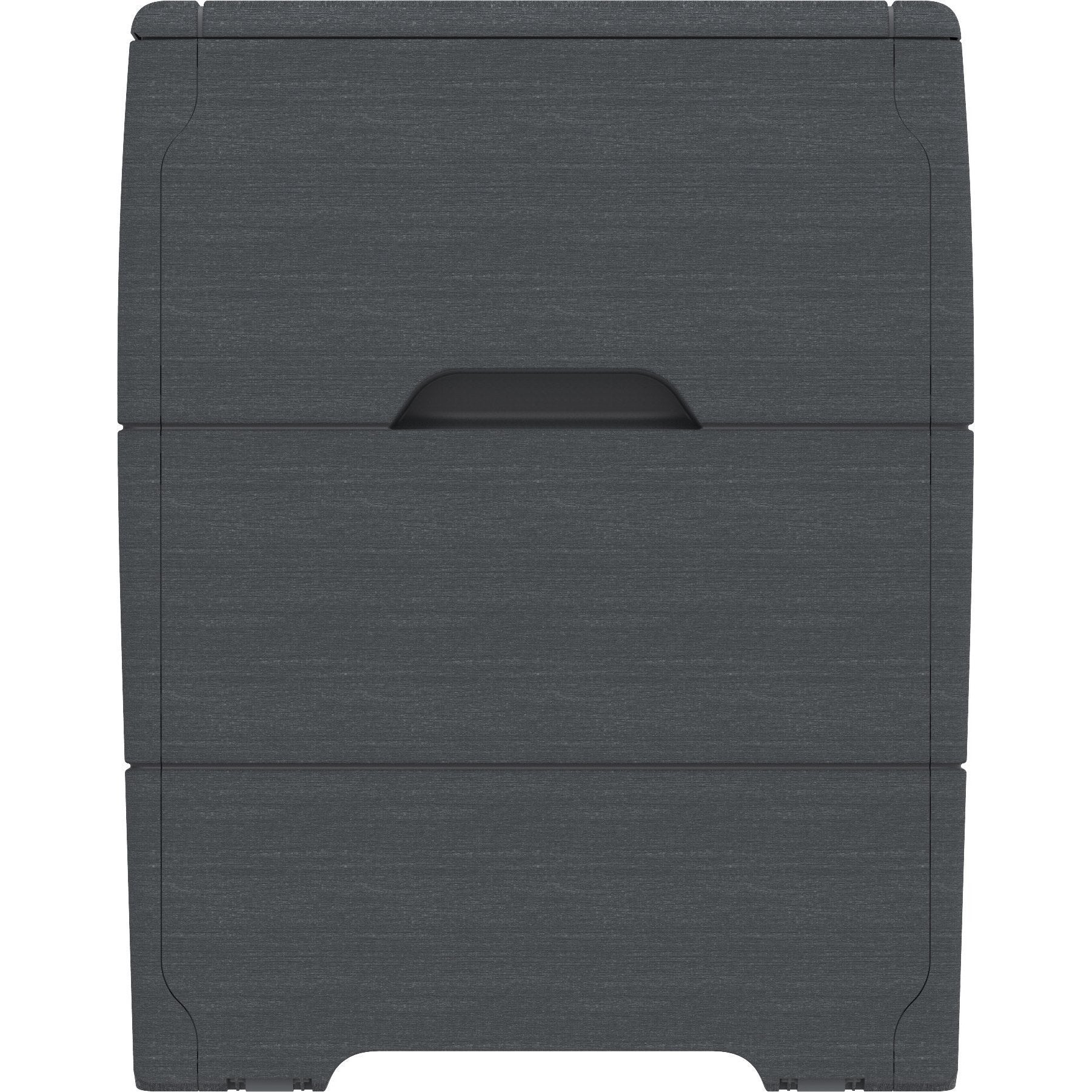 Duramax Duramax 71 Gallon GRAY Outdoor Resin Deck Box, Garden Furniture Organizer