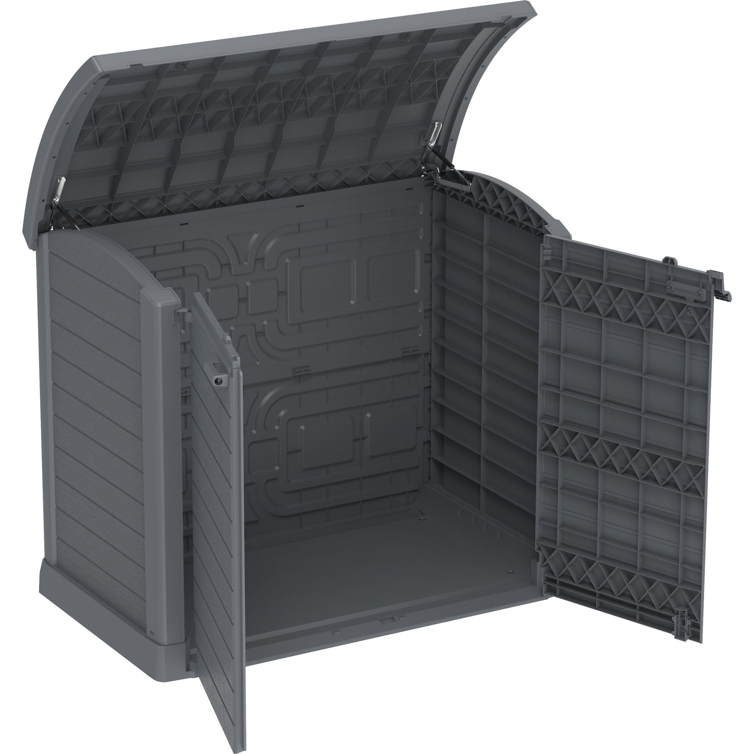 Duramax Duramax StoreAway Arc Lid 1200L Gray