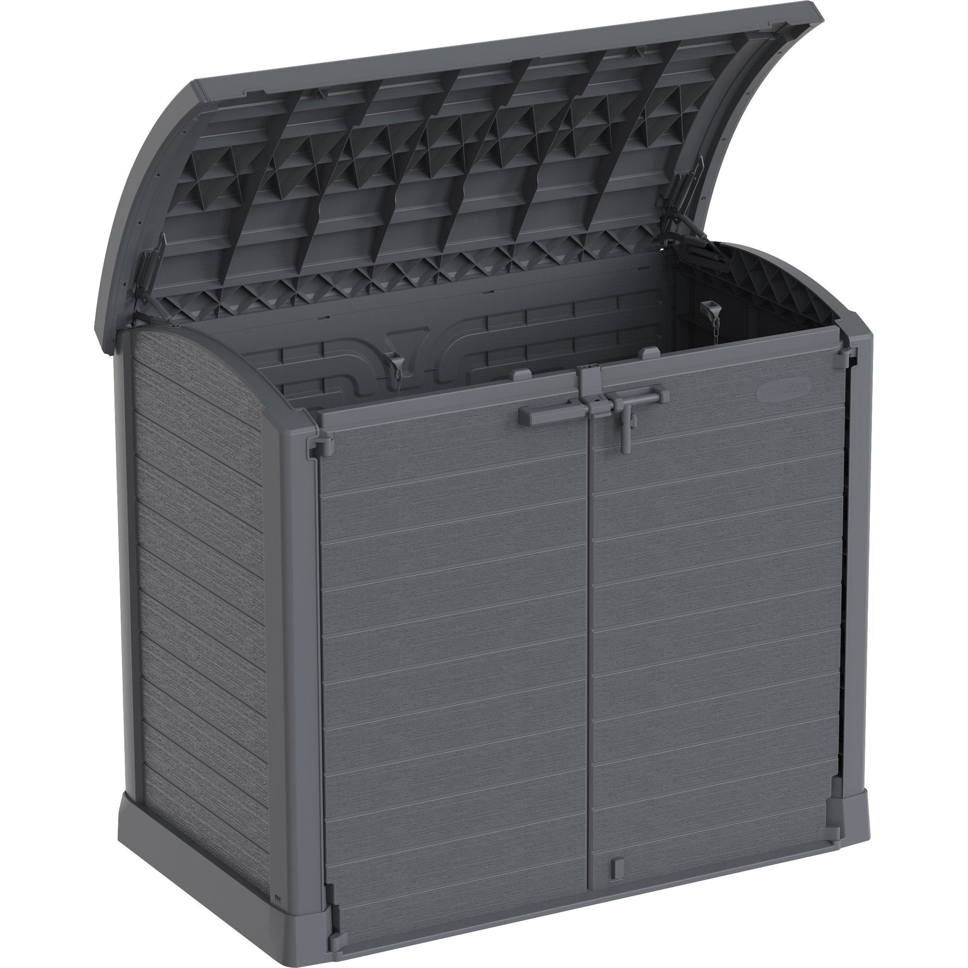 Duramax Duramax StoreAway Arc Lid 1200L Gray
