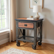 Duramax furniture Duramax Single Drawer Rolling Workbench 27.6 Inch x 20 Inch for Home, Garage and Workshop