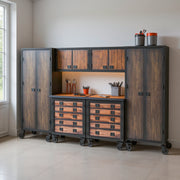 Duramax garage storage Duramax 6-Piece Garage Storage Combo Set with Tool Chests, Wall Cabinets and Free Standing Cabinets