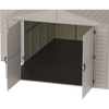 Duramax Garages Duramax 10.5ft x 15ft Vinyl Garage with Foundation Kit and Windows