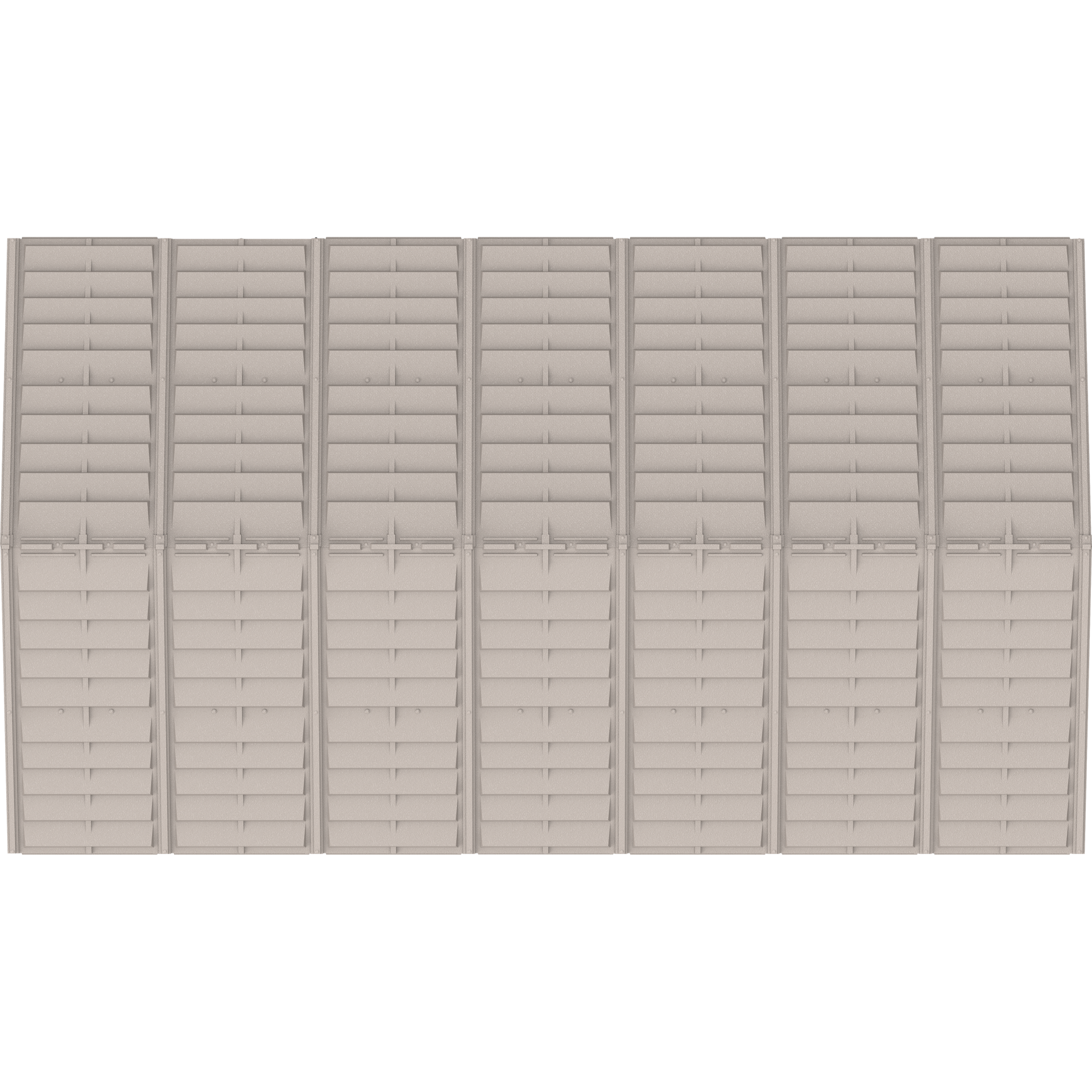 Duramax Garages DuraMax 10.5ft x 18ft Vinyl Garage with Foundation Kit and Windows
