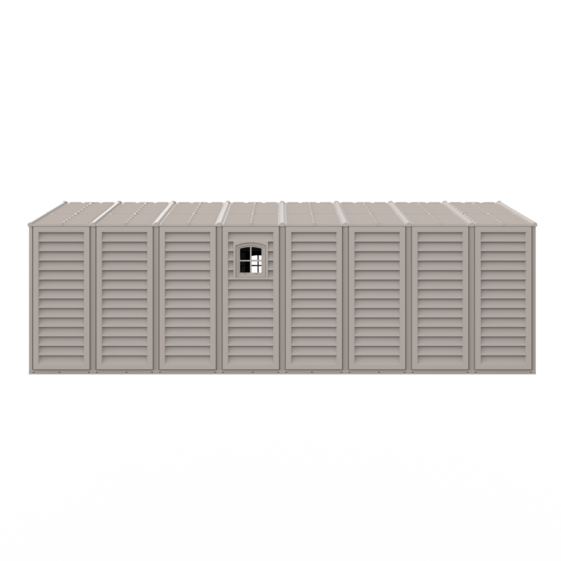 Duramax Garages DuraMax 10.5ft x 20.5ft w/ Vinyl Garage with Foundation Kit and windows