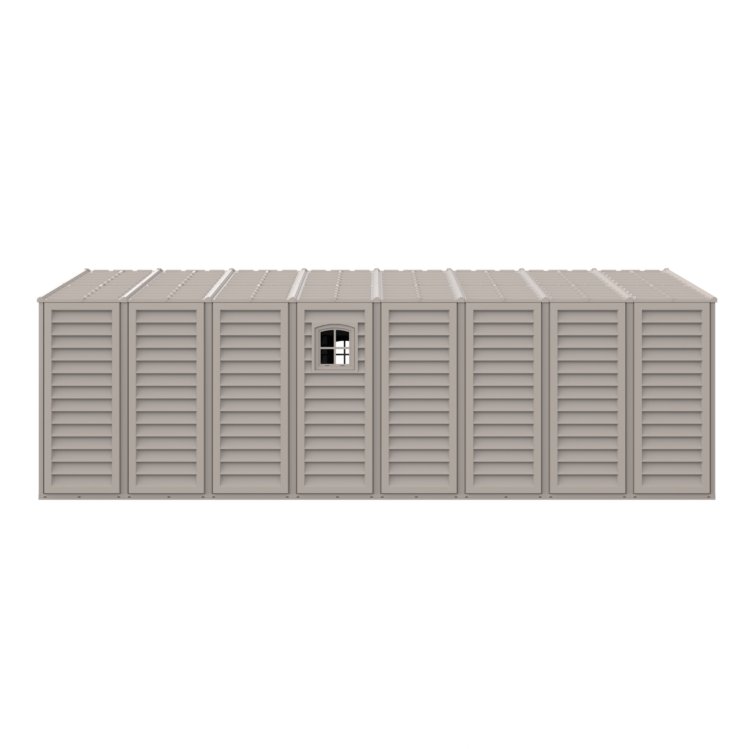Duramax Garages DuraMax 10.5ft x 20.5ft w/ Vinyl Garage with Foundation Kit and windows
