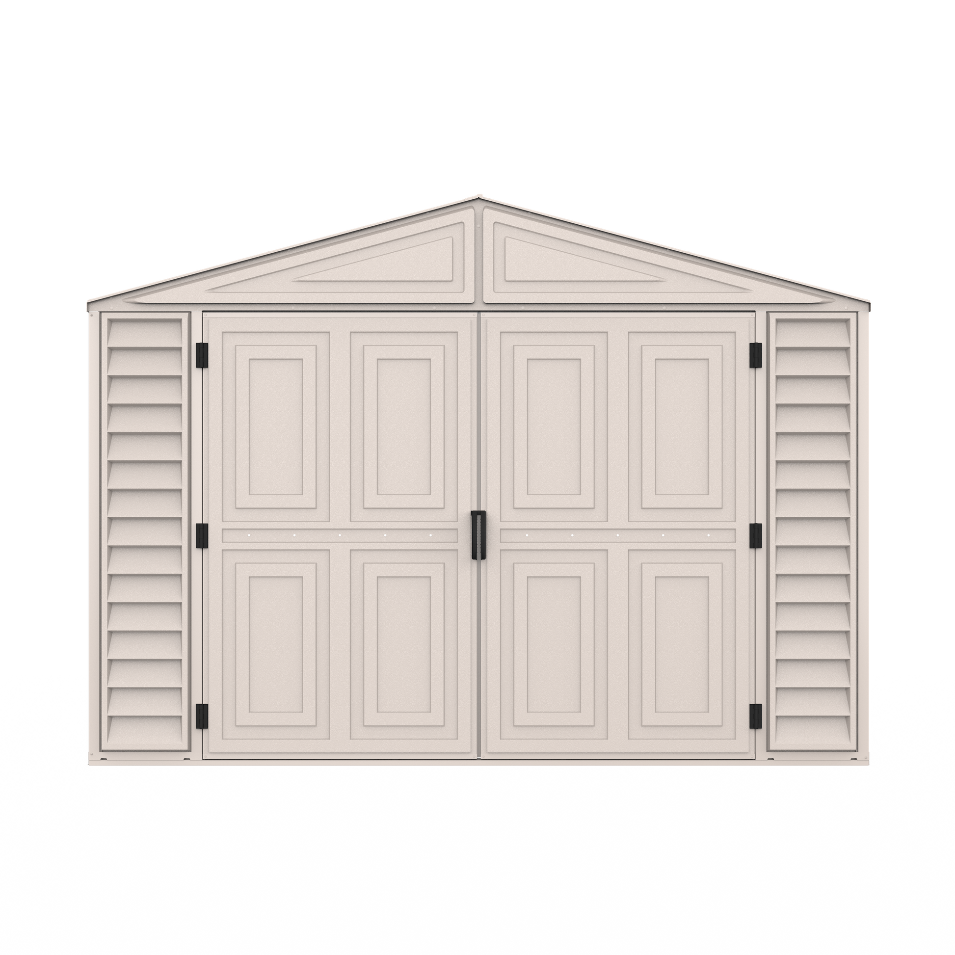 Duramax Garages DuraMax 10.5ft x 20.5ft w/ Vinyl Garage with Foundation Kit and windows