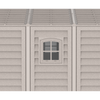 Duramax Garages DuraMax 10.5ft x 20.5ft w/ Vinyl Garage with Foundation Kit and windows