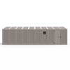 Duramax Garages DuraMax 10.5ft x 26.5ft Vinyl Garage with Foundation Kit and Windows