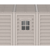 Duramax Garages DuraMax 10.5ft x 28.5ft Vinyl Garage with Foundation Kit and window