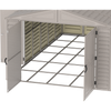 Duramax Garages DuraMax 10.5ft x 28.5ft Vinyl Garage with Foundation Kit and window