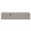 Duramax Garages DuraMax 10.5ft x 28.5ft Vinyl Garage with Foundation Kit and window