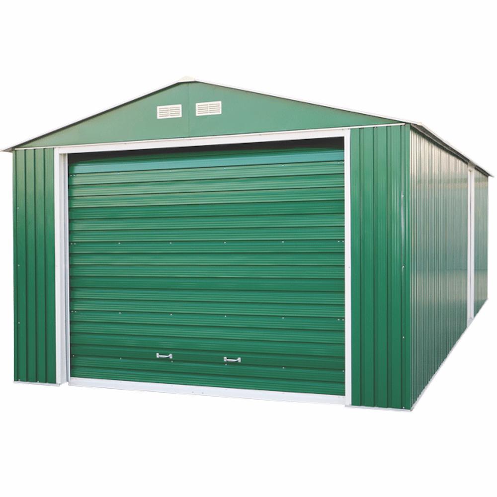 Duramax Garages Duramax 12ft x 26ft Imperial Garage Green