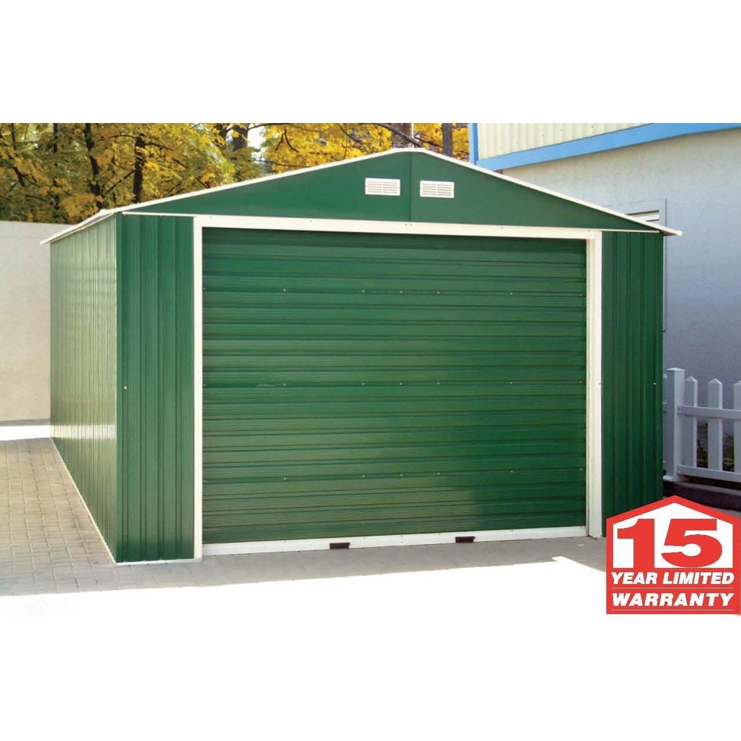 Duramax Garages Duramax 12ft x 26ft Imperial Garage Green