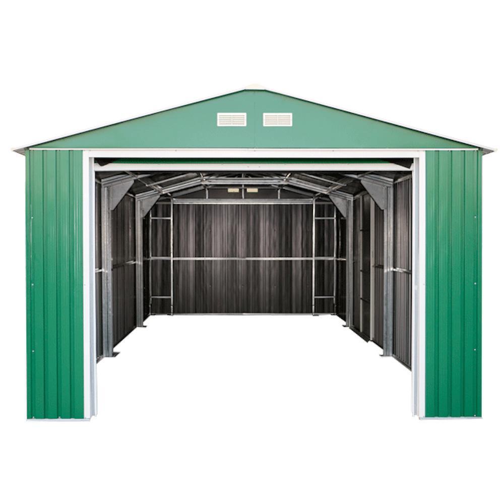 Duramax Garages Duramax 12ft x 26ft Imperial Garage Green