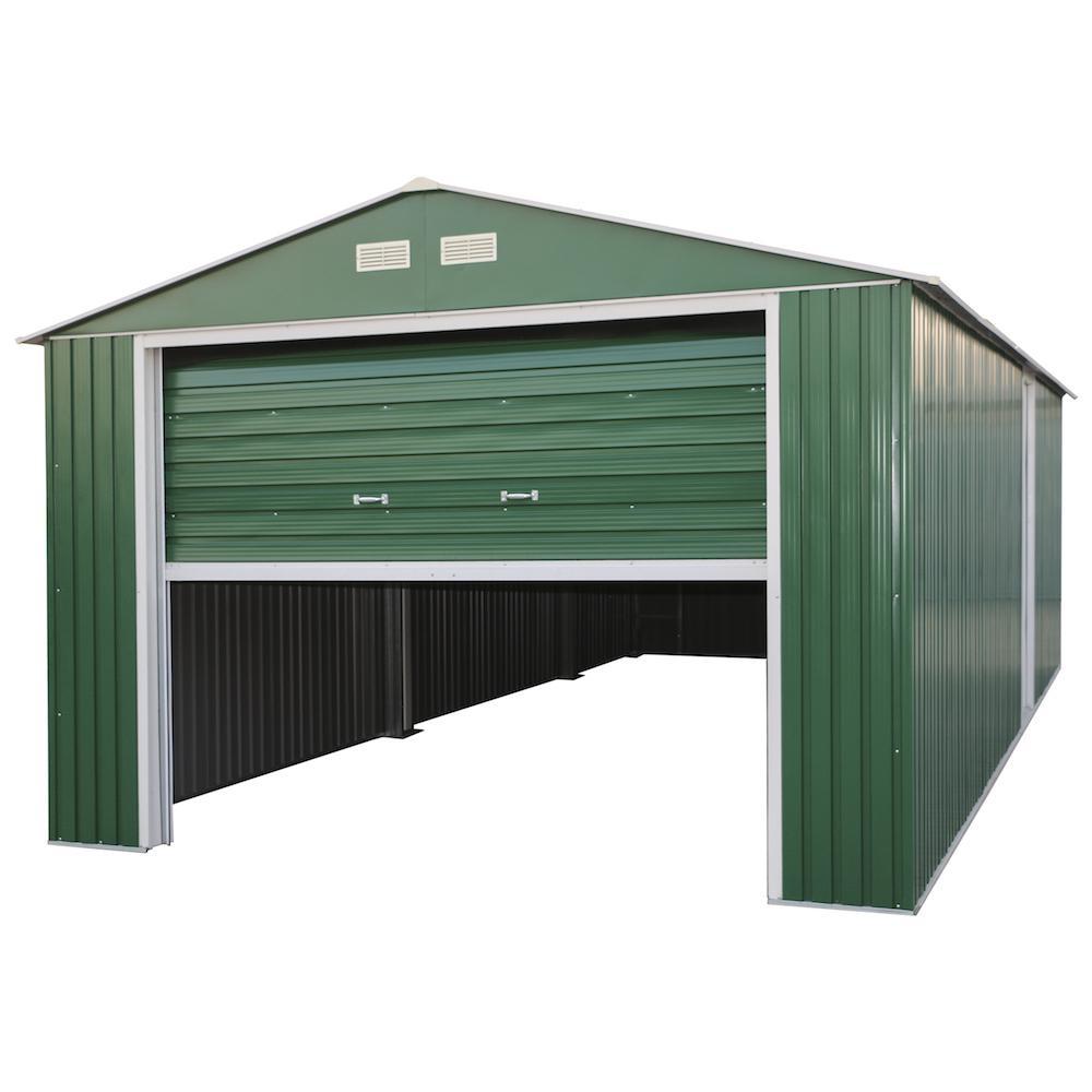 Duramax Garages Duramax 12ft x 26ft Imperial Garage Green