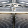 Duramax Garages Duramax 12ft x 26ft Imperial Metal Garage Dark Gray / White Trim