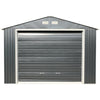 Duramax Garages Duramax 12ft x 26ft Imperial Metal Garage Dark Gray / White Trim