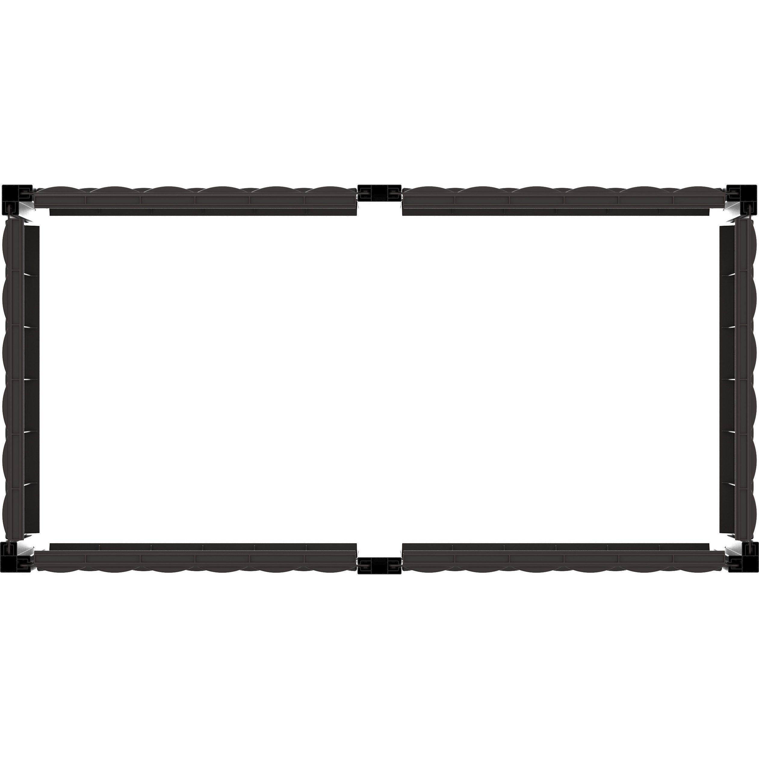 Duramax Garden Duramax Garden Bed Rectangle Brown
