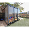 Duramax Insulated Buildings Duramax 10x10 Garden Glass Room