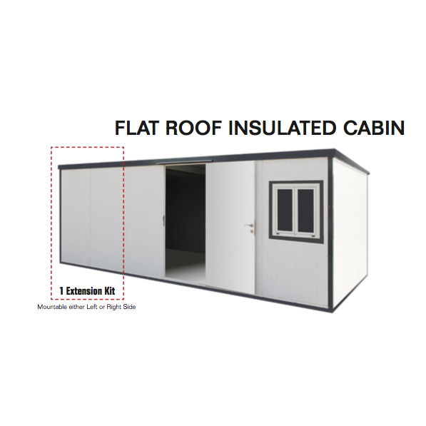 Duramax Insulated Buildings Flat Top Insulated Buildings 19 ft. W x 10 ft. D
