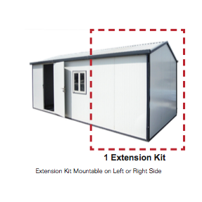 Duramax Insulated Buildings Gable Top Insulated Building 19x10