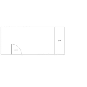 Duramax Insulated Buildings Loft Kit BOSS Gable Roof Tiny House/Insulated Building 8.5' x 20'