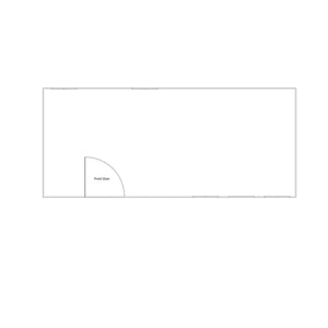 Duramax Insulated Buildings No Options BOSS Gable Roof Tiny House/Insulated Building 8.5' x 20'
