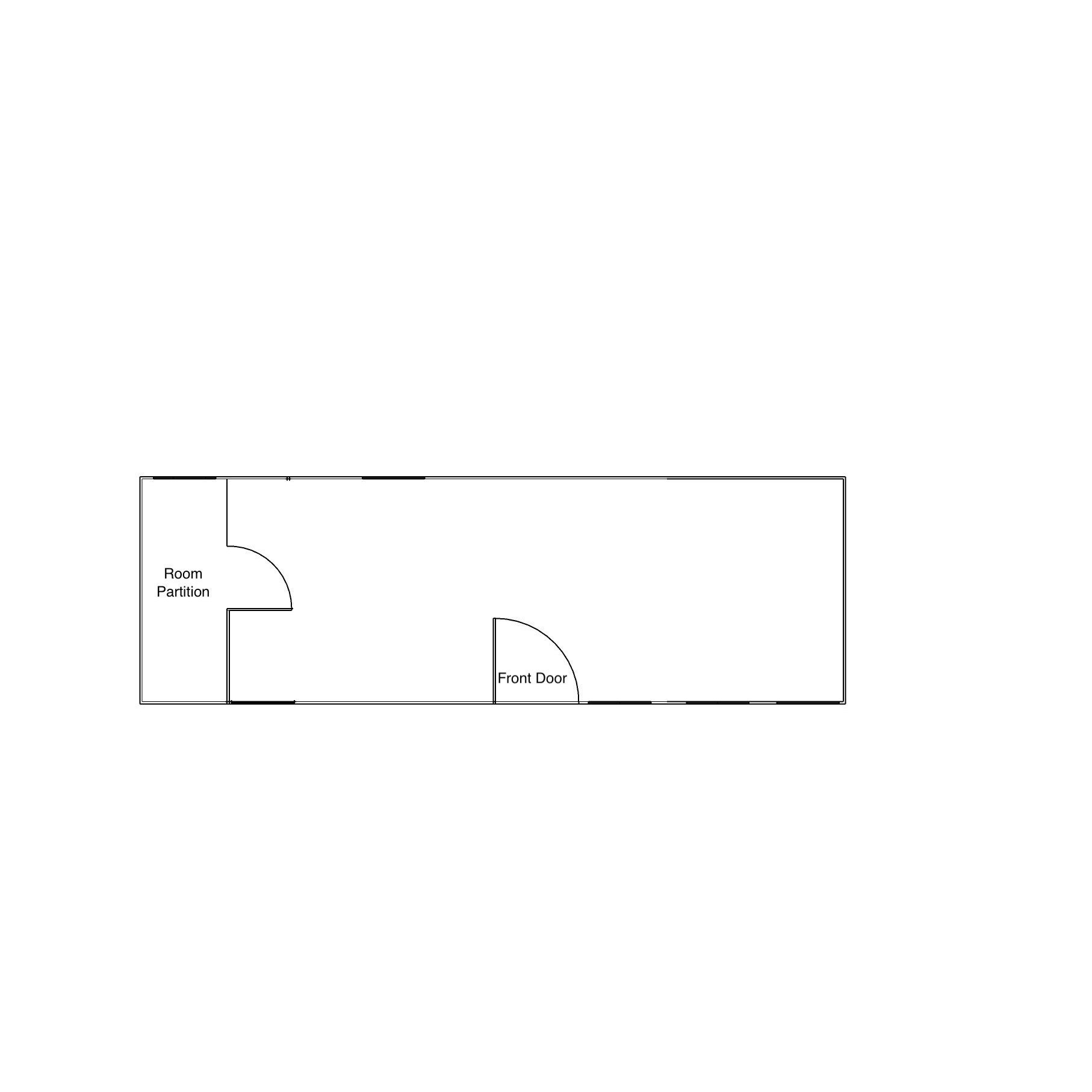 Duramax Insulated Buildings Room Partition Boss Gable Roof Tiny House/Insulated Building 8.5' x 26'