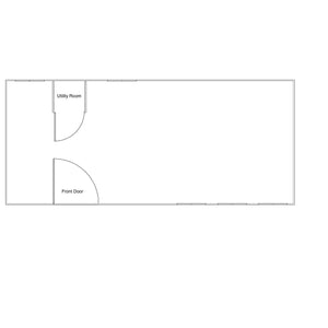 Duramax Insulated Buildings Utility Room BOSS Gable Roof Tiny House/Insulated Building 8.5' x 20'