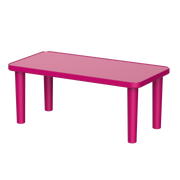 Duramax Kindergarten Table Pink Duramax Kindergarten Table - Rectangle