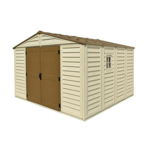 Duramax sheds DuraMax 10.5ft x 13ft  Woodbridge Plus w/ Foundation Kit & Window