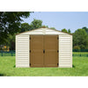 Duramax sheds DuraMax 10.5ft x 13ft  Woodbridge Plus w/ Foundation Kit & Window