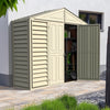 Duramax sheds DuraMax 10.5ft x 2.75ft SidePro Vinyl Shed with Foundation Kit