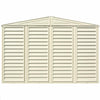 Duramax sheds DuraMax 10.5ft x 5ft Woodbridge Vinyl Shed with Foundation Kit