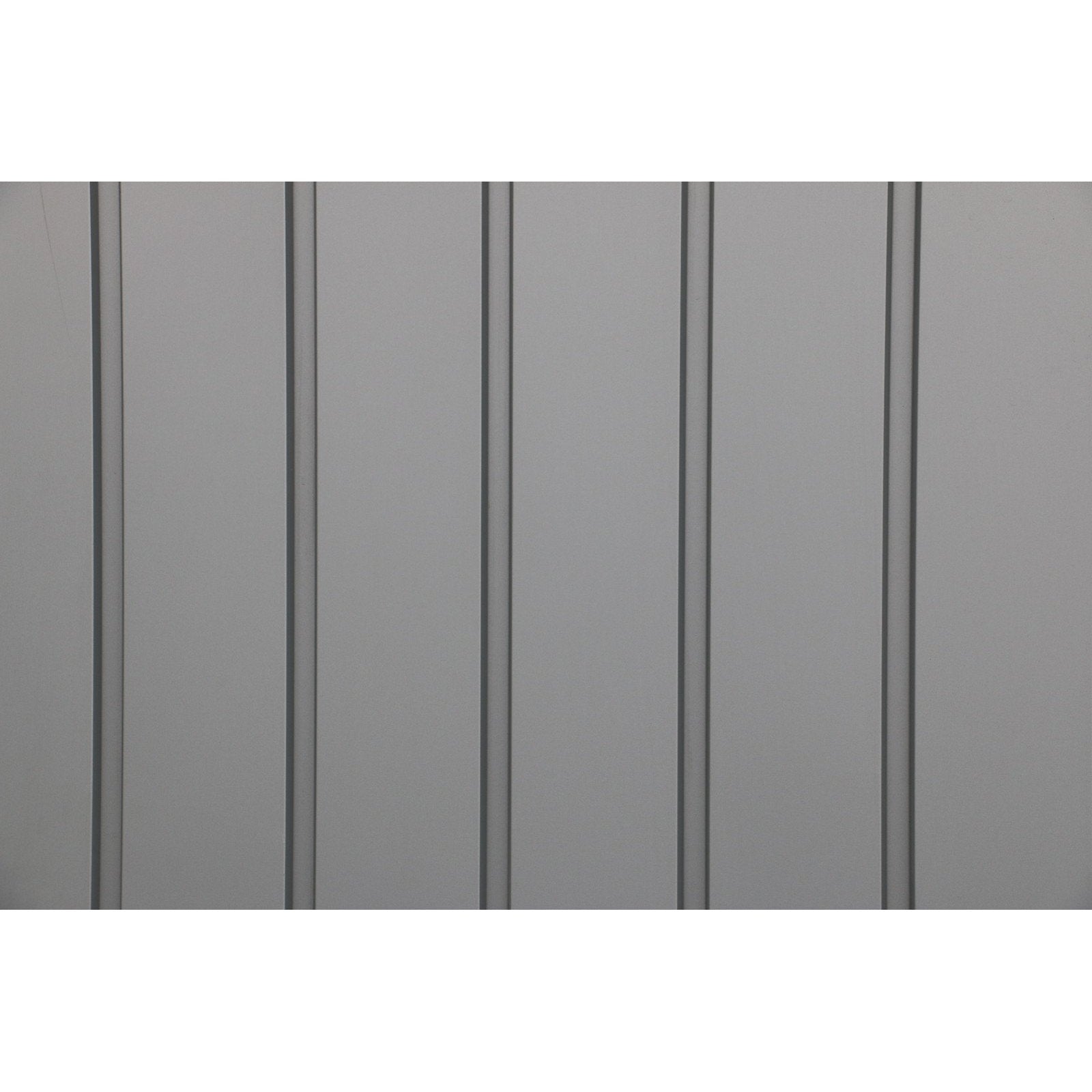 Duramax sheds Duramax 6ft x 5ft Palladium Premier Metal Shed - Light Gray